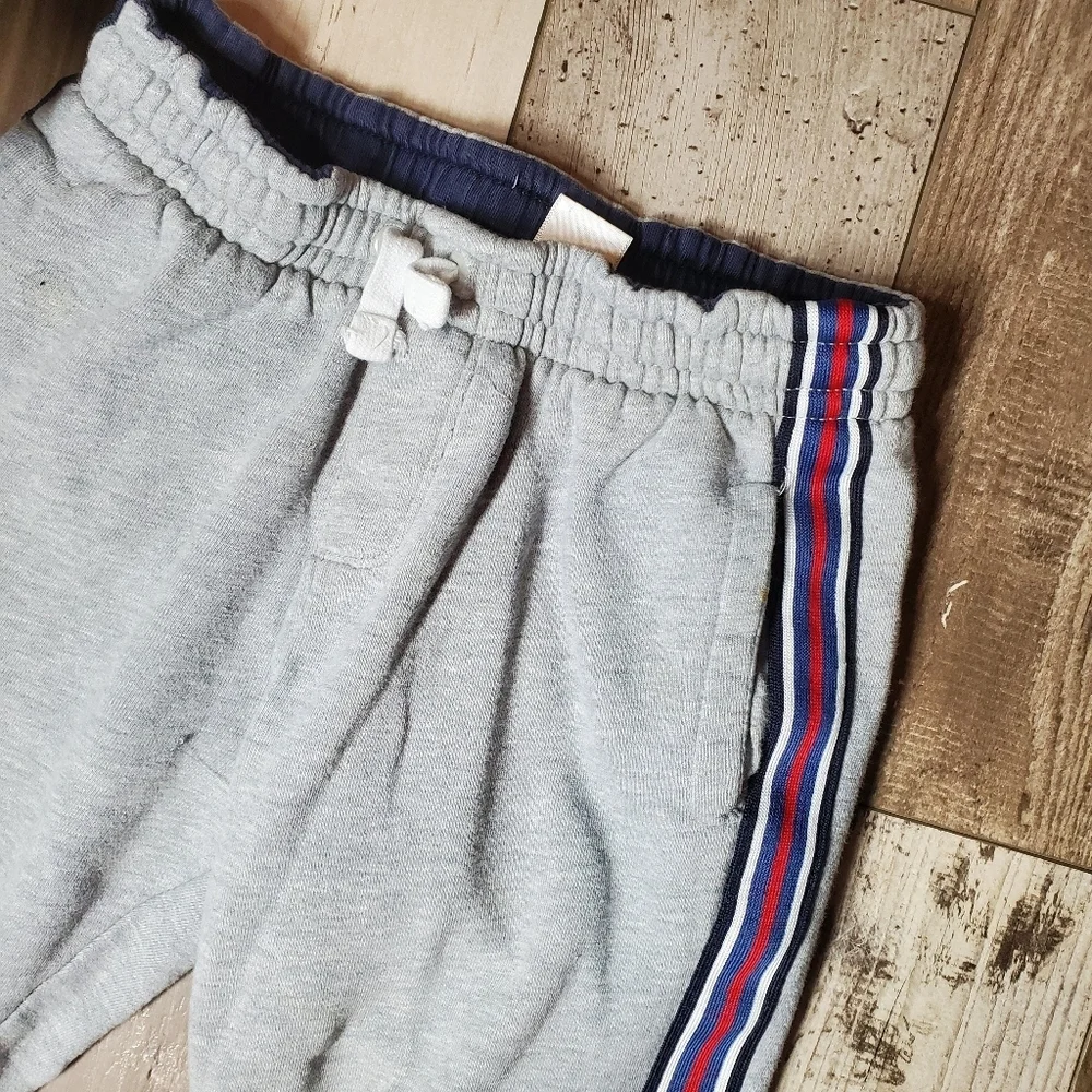 Gymboree Gray Fleece-lined Jogger Sweatpants Boys Size 4T